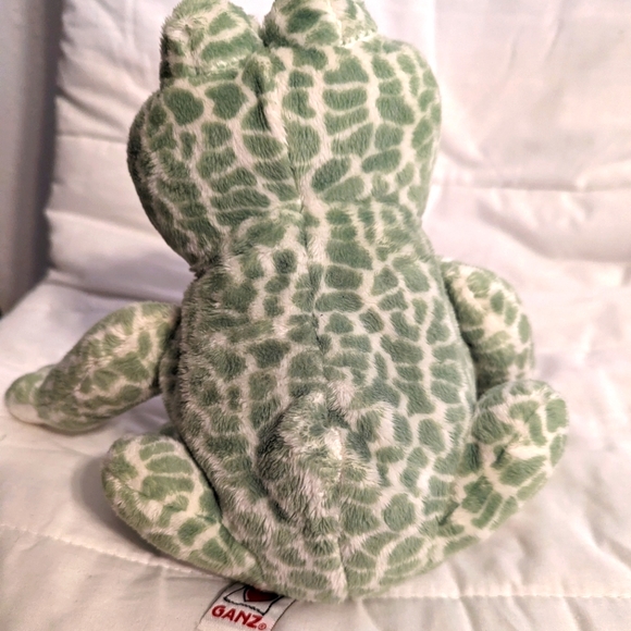 🔵2/$10 Webkinz Ganz Spotted Frog Plush Stuffed Animal No Code HM142 - Picture 3 of 7